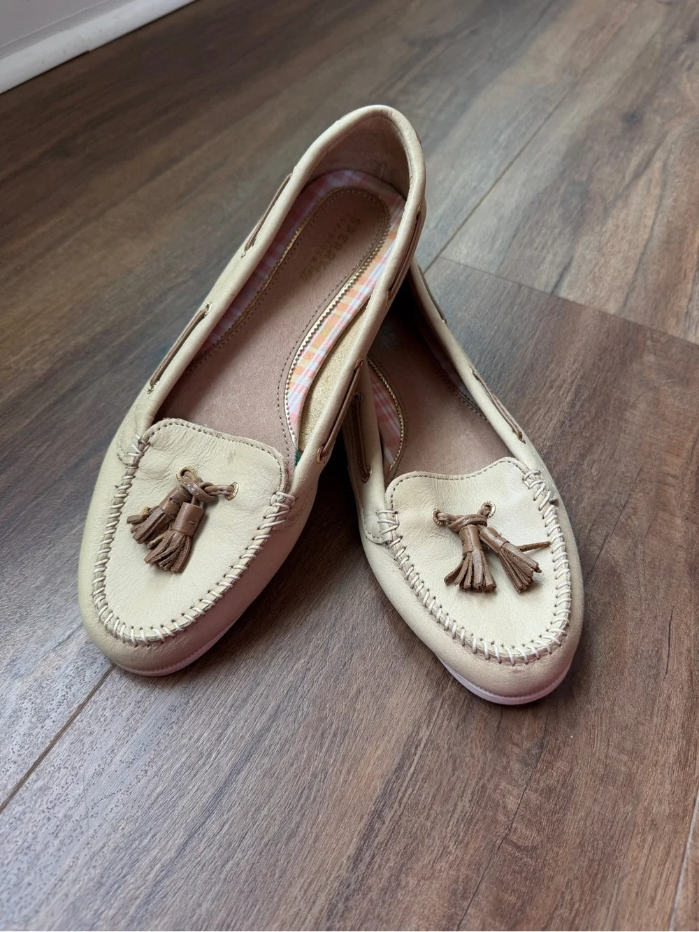 Sperry Top-Sider Women's Cream Tassel Loafers